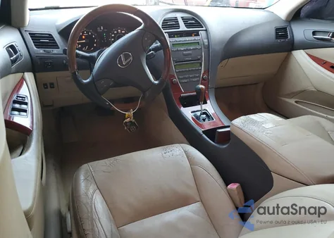 2007 Lexus Es 350 z USA, uszkodzony, nr VIN JTHBJ46G872038753